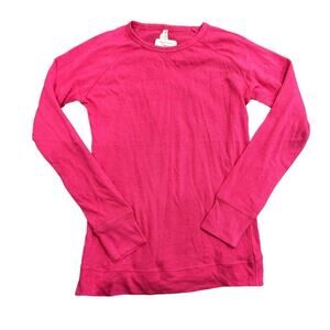 Col Story Long Sleeve T-Shirt in Pink, Size M​​​
